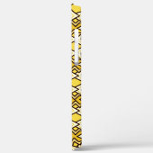 Art Deco Wallpaper Pattern, Mustard Gold Case-Mate iPhone Case (Achterkant / Links)