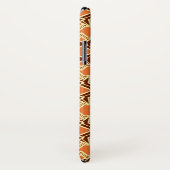 Art Deco Wallpaper Pattern, Terracotta / Rust Case-Mate iPhone Case (Achterkant / rechts)