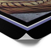 Art déco 'Warrior & Tiger' Impression par Major Fe (Coin)