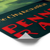 Art Deco Washington Reis Poster (Hoek)