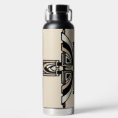 Art Deco Water Bottle Waterfles (Voorkant)