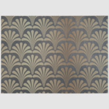 Art Deco Weefselpapier, Decoupage