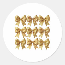 Art Deco Weelderigheid Geometrische Patronen Ronde Sticker