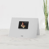 Art Deco Wenskaart Kaart (Achterkant)