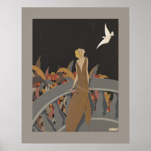 Art Deco Woman Poster