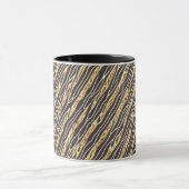 Art Déco Zebra Stripes Mug (Centre)