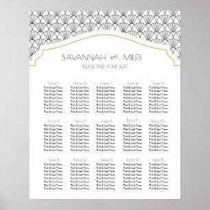 Art Deco--zetdiagram Poster