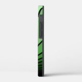 Art deco zon in het groen Case-Mate iPhone case (Achterkant / Links)