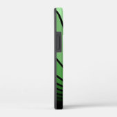 Art deco zon in het groen Case-Mate iPhone case (Achterkant / Rechts)