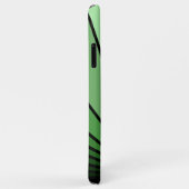 Art deco zon in het groen Case-Mate iPhone case (Achterkant/rechts)