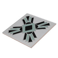 Art Deco-zonnestraal