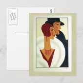 Art Decoesumparen 1920 Briefkaart (Voorkant / Achterkant)