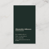 art-decomonogram visitekaartje (Achterkant)