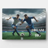 Art Decor Plaque-Soccer Fotoplaat (voorkant)