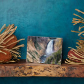 Art Décor Plaque-Yellowstone Falls Plaque (Côté)