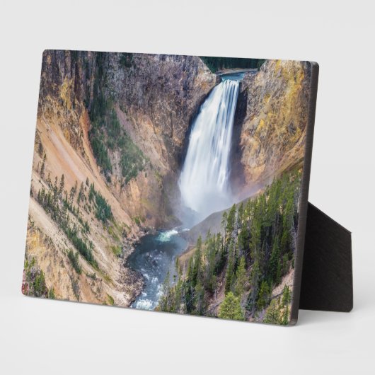 Art Décor Plaque-Yellowstone Falls Plaque (Côté)