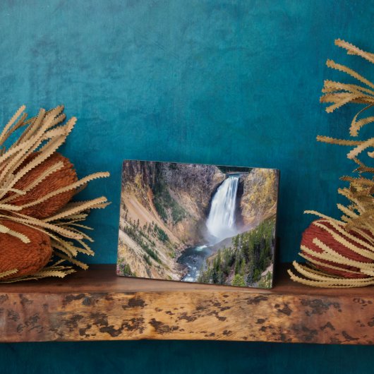 Art Decor Plaque-Yellowstone Herfst Plaque Fotoplaat (Zijkant)