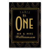 Art décoTable moderne Numéro de table mariage (Par défaut)