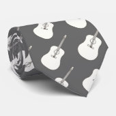Art d'ensemble - cravates de dessin de guitare (Roulé)