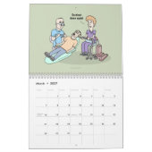 Art dentaire et Humour Calendrier annuel (Mar 2027)