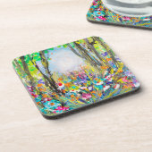 Art design dessous de verre naturel ensemble 6 (Côté gauche)