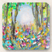 Art design dessous de verre naturel ensemble 6 (Devant)