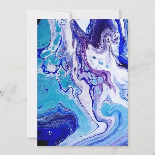 Art Design Notecard Bedankkaart (Voorkant)