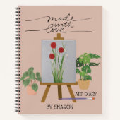 ART DIARY  NOTITIEBOEK (Voorkant)