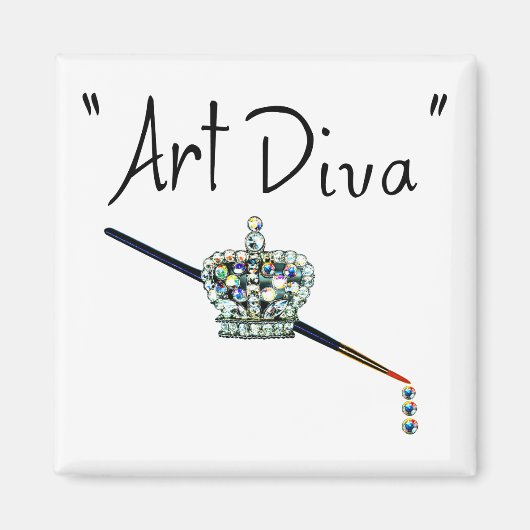 Art Diva Magneet (Voorkant)
