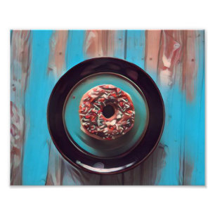 Art Donut Foto Afdruk