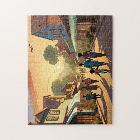 Art Downtown 2 Fotopuzzel Galerie Legpuzzel (Verticaal)