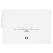 Art drôle de Creationarts de voiture de police de (Dos Horizontal)