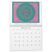 Art du calendrier 2016 (de mandala de gentillesse (Feb 2026)
