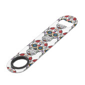 Art du crâne humain décoré Thunder_Cove (Dos Angle)