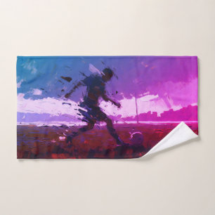 "Art du Football" (Style 3) Peinture à l'huile