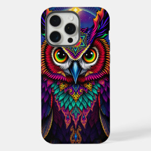 Art du hibou céleste : Cosmos de la galaxie étoilé