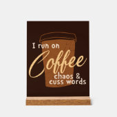 Art du mot café amusant (Recto)