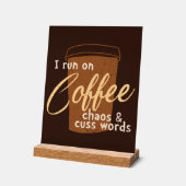 Art du mot café amusant (Angle)