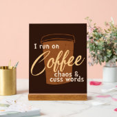 Art du mot café amusant (Mariage)