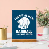 Art du mot sportif de baseball amusant (Mariage)