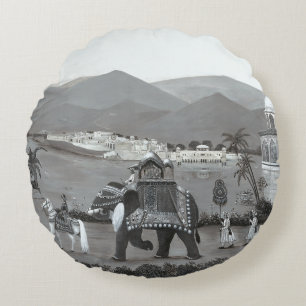 Art du patrimoine indien Imprimer Coussin