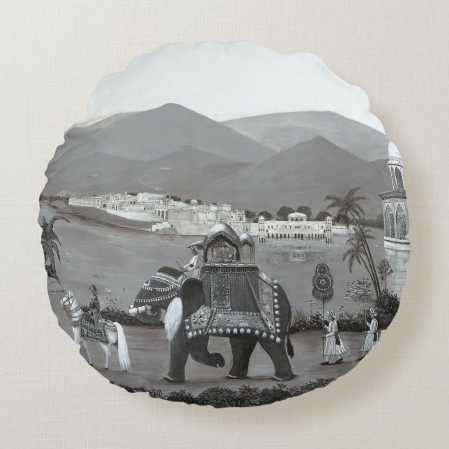 Art du patrimoine indien Imprimer Coussin (Devant)