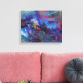 Art du paysage Toile enveloppée Premium (Gloss) (Insitu(Salon))