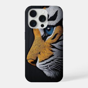 Art du Tigre aux Yeux Bleus