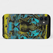 Art du tigre - coque iphone (Dos (Horizontal))