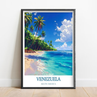 Art du Venezuela - Affiche du Venezuela - Impressi