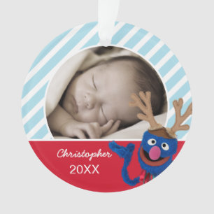 Art du visage de Grover   Ajouter Votre Nom Et Vot