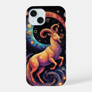 Art du zodiaque Capricorne majestueux