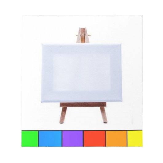 Art Easel Notitieblok (Voorkant)