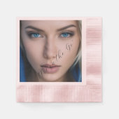 "Art en déplacement" Serviette en papier (Devant)
